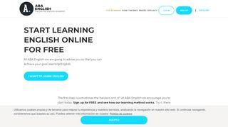 
                            4. Free Online English Course - ABA Free | ABA English