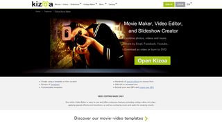 
                            3. Free Online Movie Maker | Kizoa