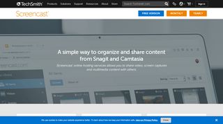 
                            2. Free Online Video Sharing With Screencast.com - TechSmith