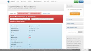 
                            9. Free Online Website Malware Scanner - Quttera