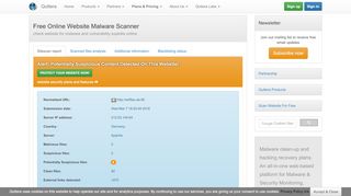 
                            9. Free Online Website Malware Scanner - quttera.com