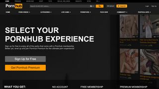 
                            6. Free or Pornhub Premium Account Sign Up | Pornhub