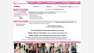 
                            8. Free Russian Personals. Absolutely free dating …