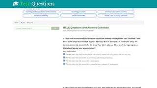 
                            8. Free Sample IBLCE IBCLC Exam questions 2019