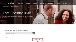 
                            5. Free Security Trials - Product Evaluations | McAfee