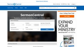 
                            3. Free sermon preparation tools, sermon illustrations ...