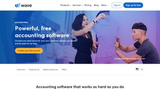 
                            9. Free small business accounting software—Wave