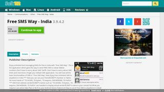 
                            4. Free SMS Way - India 3.9.4.2 Free Download