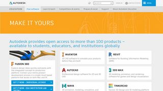 
                            10. Free Student Software Downloads | Autodesk …