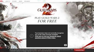 
                            5. FREE to play - Play Guild Wars 2 for free