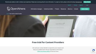 
                            4. Free Trial for Content Providers - OpenAthens