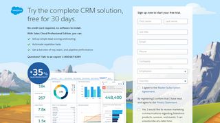 
                            8. Free Trial - Salesforce 30-Day - Salesforce.com