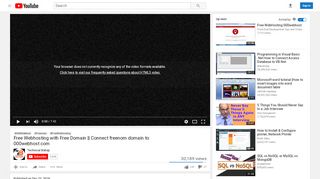 
                            11. Free Webhosting with Free Domain - youtube.com