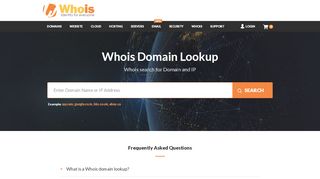 
                            11. Free Whois Lookup - Whois IP Search & Whois Domain Lookup ...