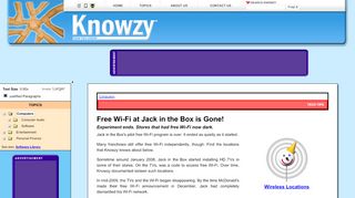 
                            2. Free Wi-Fi at Jack in the Box is Gone! - Knowzy