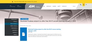 
                            2. Free Wi-Fi – News – Aéroports de Montréal