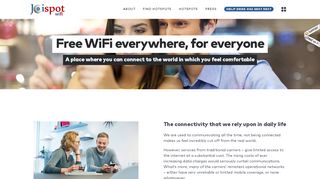 
                            3. Free WiFi everywhere, for everyone - Joispot