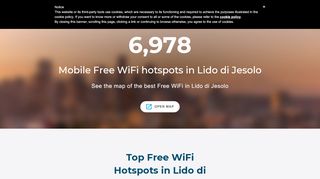 
                            2. ▷ Free WiFi Hotspots in Lido di Jesolo | Wiman