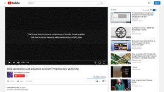 
                            8. FREE WONDERSHARE FILMORA ACCOUNT!!! …