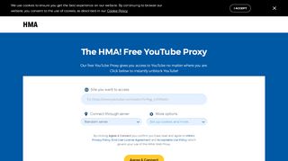 
                            4. Free YouTube Proxy | Watch Now! | HMA!