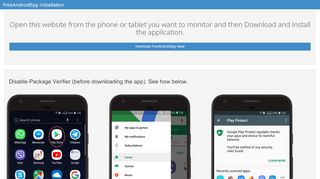 
                            3. FreeAndroidSpy Installation