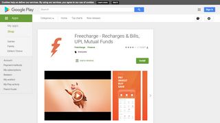 
                            6. FreeCharge - Recharges, Bill Payments, UPI - Apps on ...