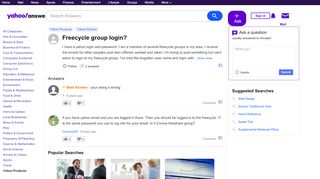 
                            1. freecycle group login? | Yahoo Answers