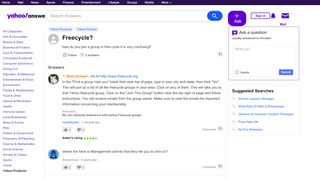 
                            7. freecycle? | Yahoo Answers