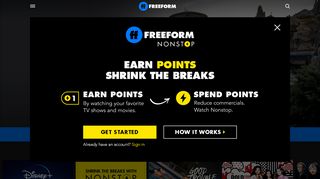 
                            2. Freeform - Watch Full Episodes Online Now