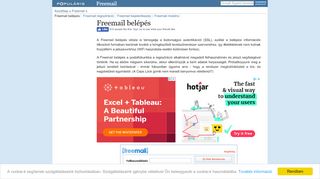 
                            4. Freemail.hu - Freemail belépés