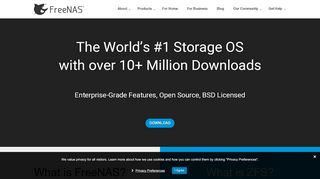 
                            1. FreeNAS Storage Operating System | Open Source - FreeNAS ...