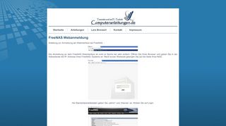
                            6. FreeNAS Webanmeldung | Computeranleitungen.de ESXi …
