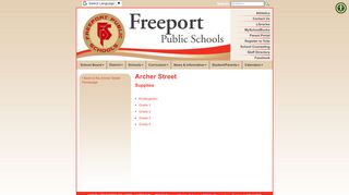 
                            9. Freeport Public Schools Schools | Archer Supplies