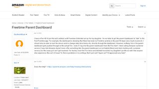 
                            8. Freetime Parent Dashboard - Fire Tablets - Devices - Amazon ...