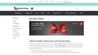 
                            5. Frequent Flyer - Partners - Qantas Cash - Qantas Cash ...