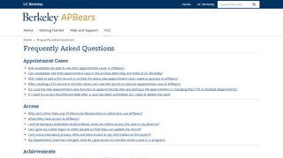 
                            8. Frequently Asked Questions | APBears