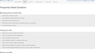 
                            6. Frequently Asked Questions - argos-creditcard.co.uk