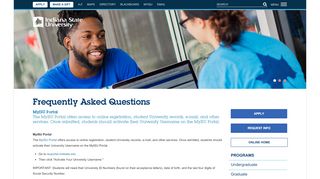 
                            5. Frequently Asked Questions | Indiana State University