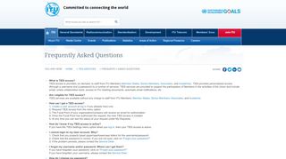 
                            4. Frequently Asked Questions - ITU