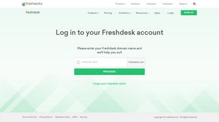 
                            2. Freshdesk Login