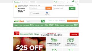 
                            2. FreshDirect: Online Grocery Delivery & Grocery Shopping