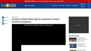 
                            10. Fresno Unified offers app for parents to check student's progress ...