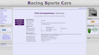 
                            3. Fritz Kreutzpointner (D) - Racing Sports Cars