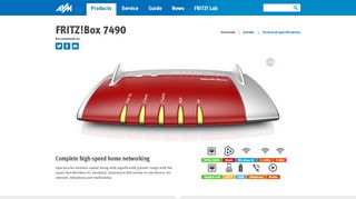 
                            11. FRITZ!Box 7490 | Overview | AVM International