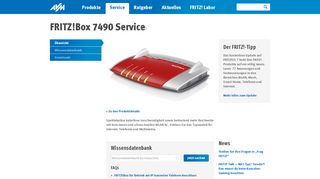 
                            1. FRITZ!Box 7490 Service | AVM Deutschland