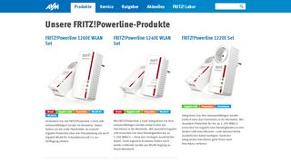 
                            1. FRITZ!Powerline | AVM Deutschland