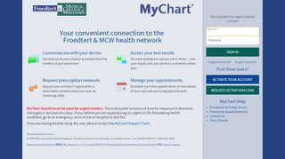 
                            8. Froedtert MyChart - Login - Milwaukee, Wis.