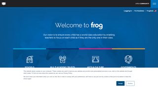 
                            1. Frog Education | Everything you need to deliver ...