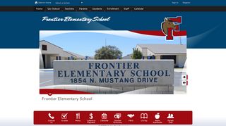 
                            2. Frontier Elementary School / Homepage