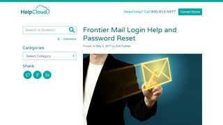 
                            7. Frontier Mail Login Help and Lost Password Reset